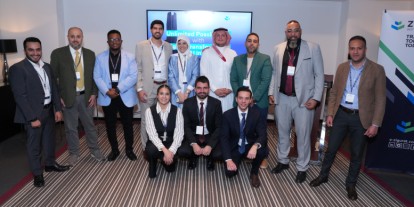 Foto de grupo de los participantes en el Local Hub de Riad