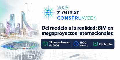 Portada de Construweek 2026 con la informaciión del evento