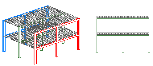 pórticos concreto armado