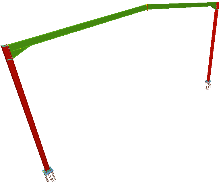 modelo-3d-portico-tipo-uniones-dimensionadas.