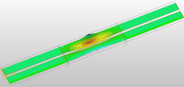 análisis tridimensional puente - criterios de modelado