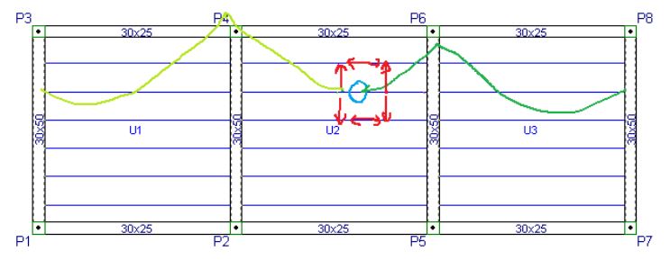 Huecos en vigas de hormigón con Cypecad1