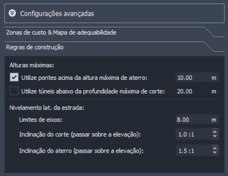 parámetros proyecto infraestructura