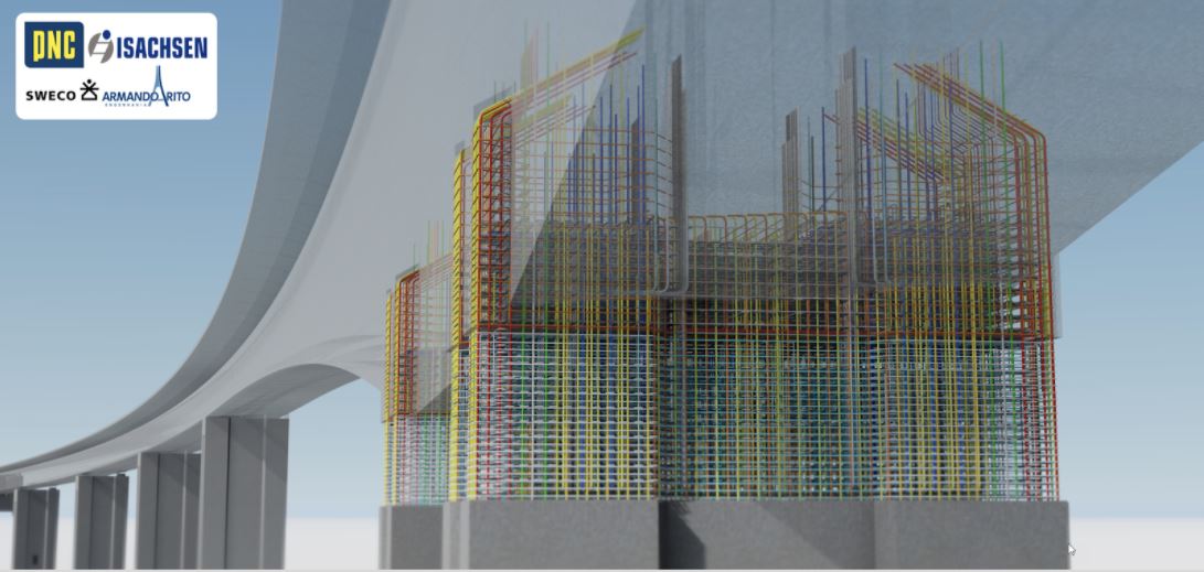 BIM bridge project - Randselva Bridge