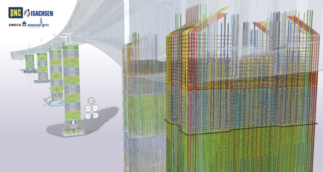 BIM bridge project - Randselva Bridge