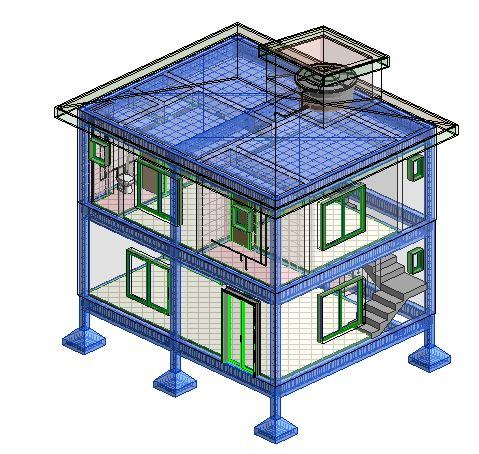 estrutura revit