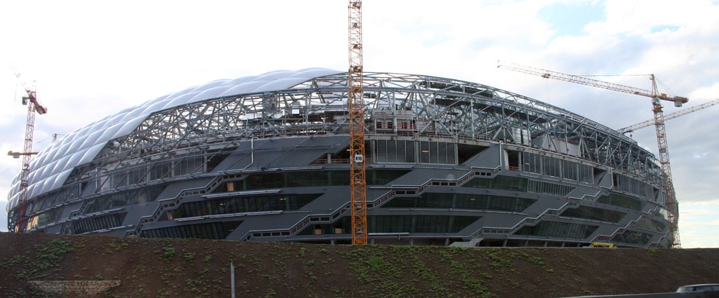 Estructura estadios eurocopa: Allianz Arena