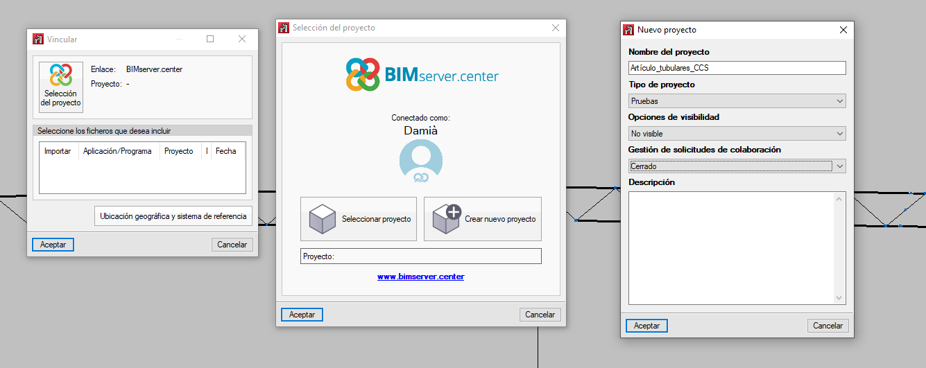 BIM Server Center - cype connect steel