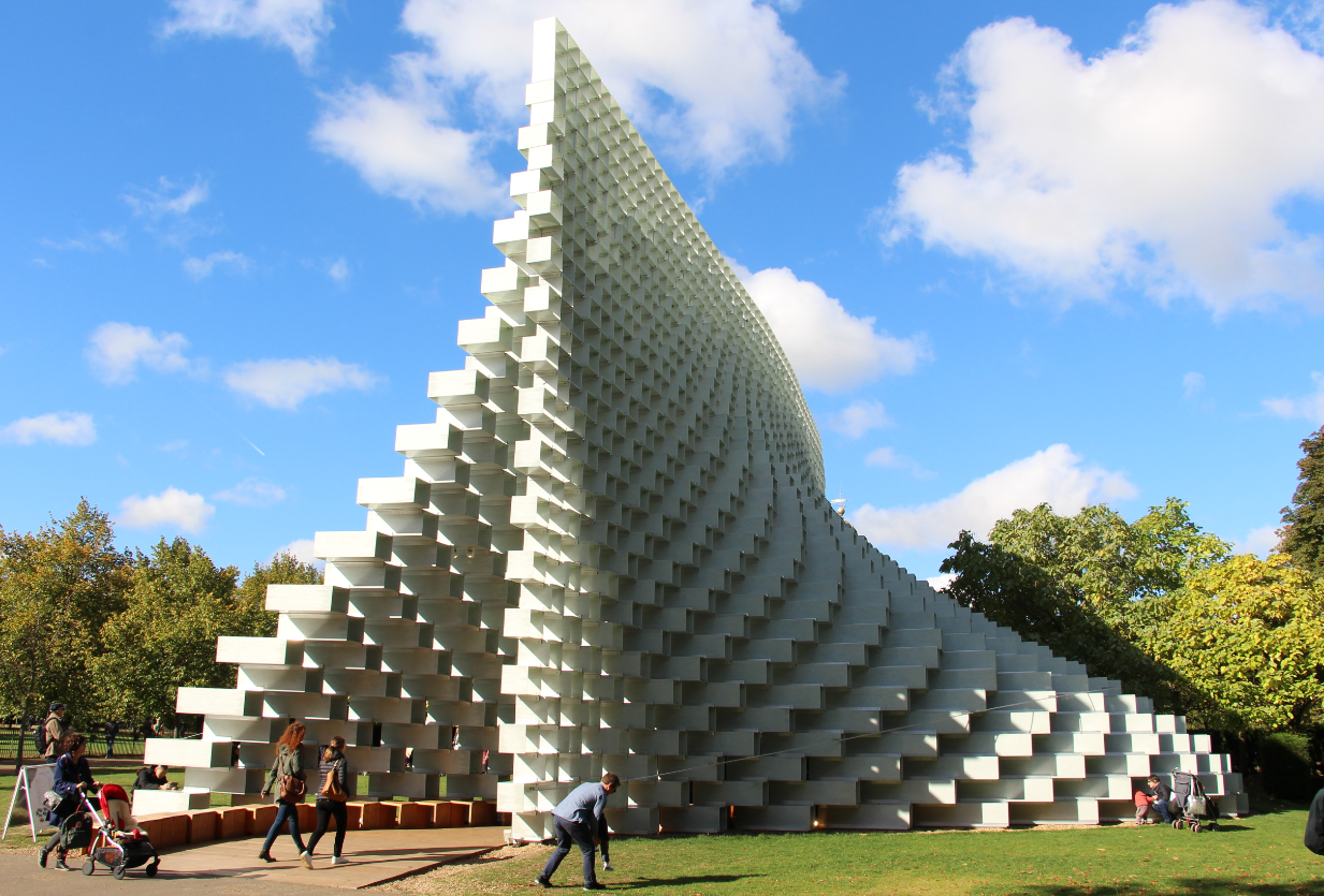 parametric design architecture serpentine pavilion