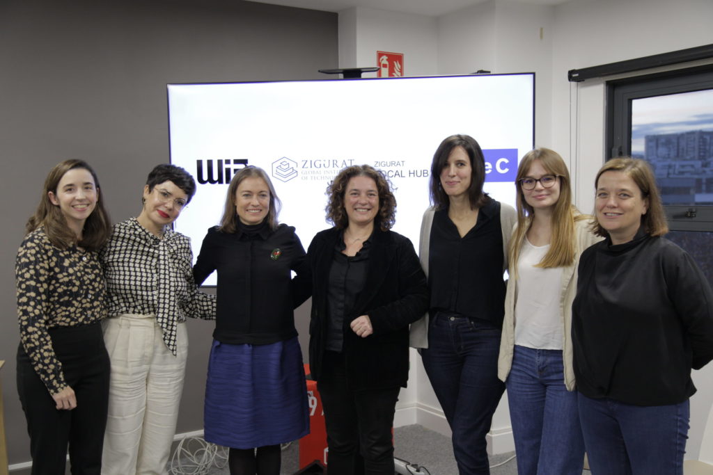 Ponentes del acto de Women in BIM en Barcelona.